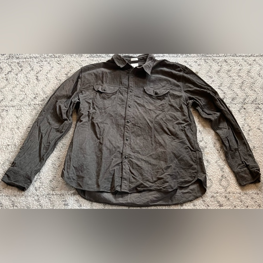 J. Crew corduroy button down shirt